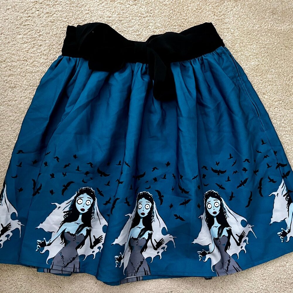 Unique Vintage - Corpse Bride Skirt (NWT)